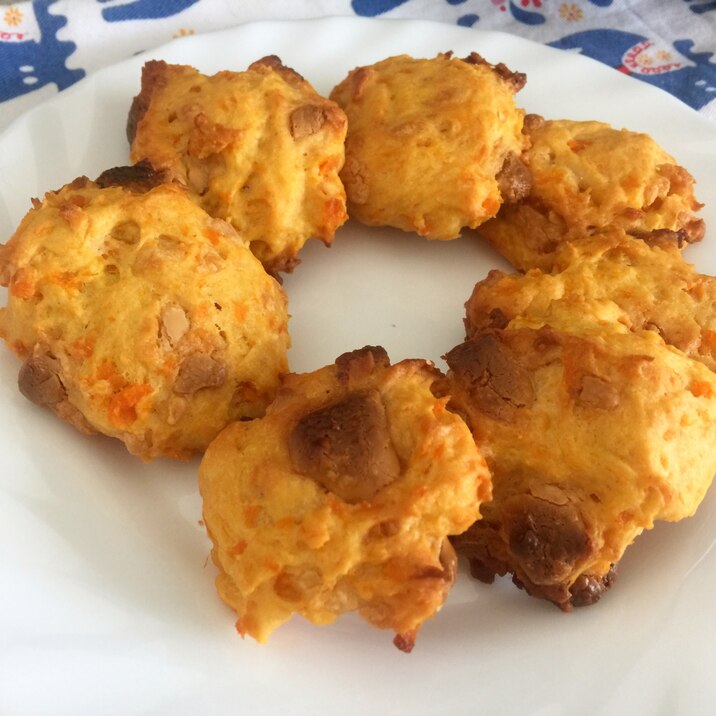 さつまいもとホワイトチョコレートのソフトクッキー